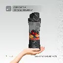 Levelo Portable Carbon Fiber Blender Aeroflex - Smoky Transparent