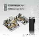 Levelo Ultrasonic Indoor Aroma Diffuser - Black (5).webp