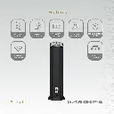 Levelo Ultrasonic Indoor Aroma Diffuser - Black.webp
