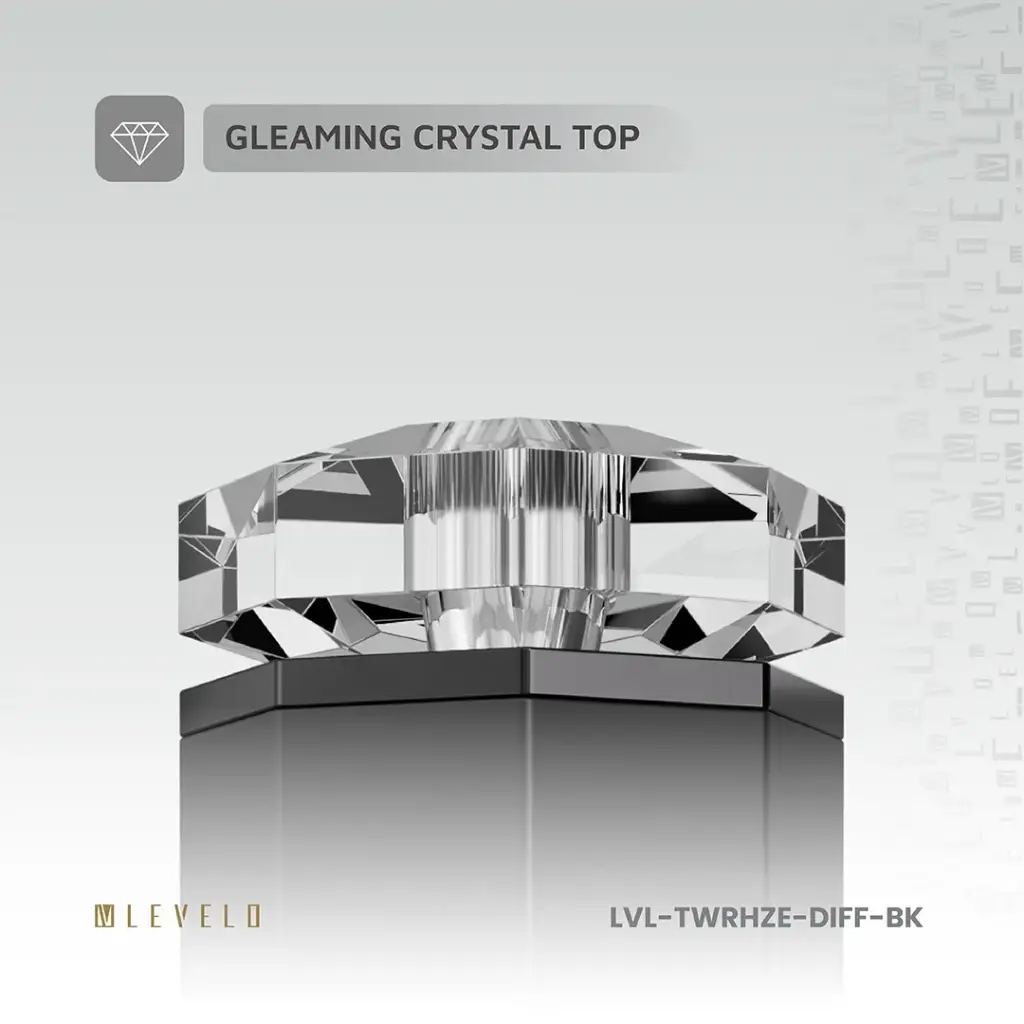 Levelo Ultrasonic Indoor Aroma Diffuser - Black (4).webp