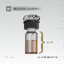 Levelo Ultrasonic Indoor Aroma Diffuser - Black (7).webp