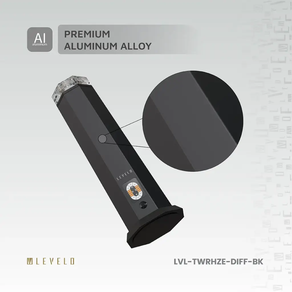 Levelo Ultrasonic Indoor Aroma Diffuser - Black (11).webp