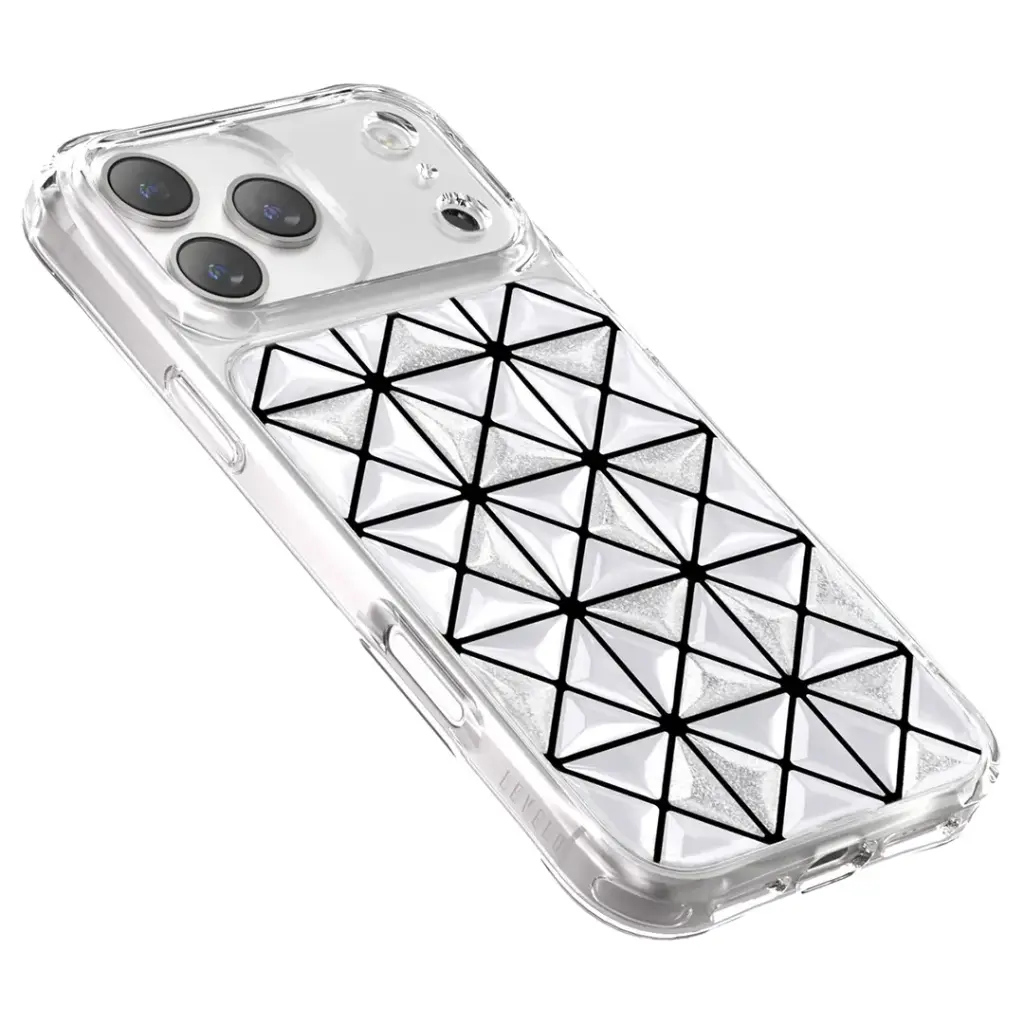Levelo Hexa 3D Geometric Case for iPhone 17 ProPro Max (6).webp