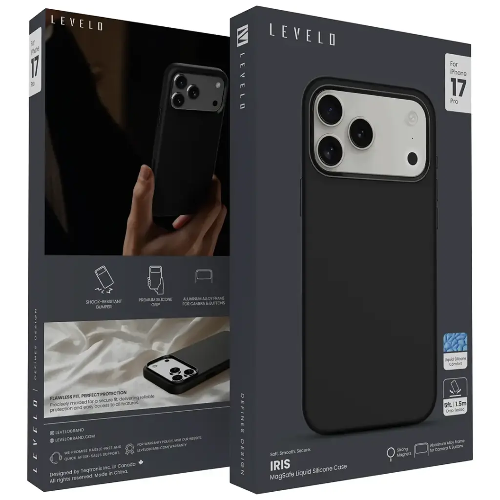 Levelo Iris Magsafe Liquid Silicone Case for iPhone 17 ProPro Max (9).webp