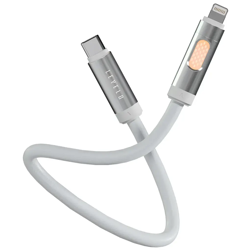 Levelo Essencecord Type-C to lightning 27W Aroma Cable - White5.webp