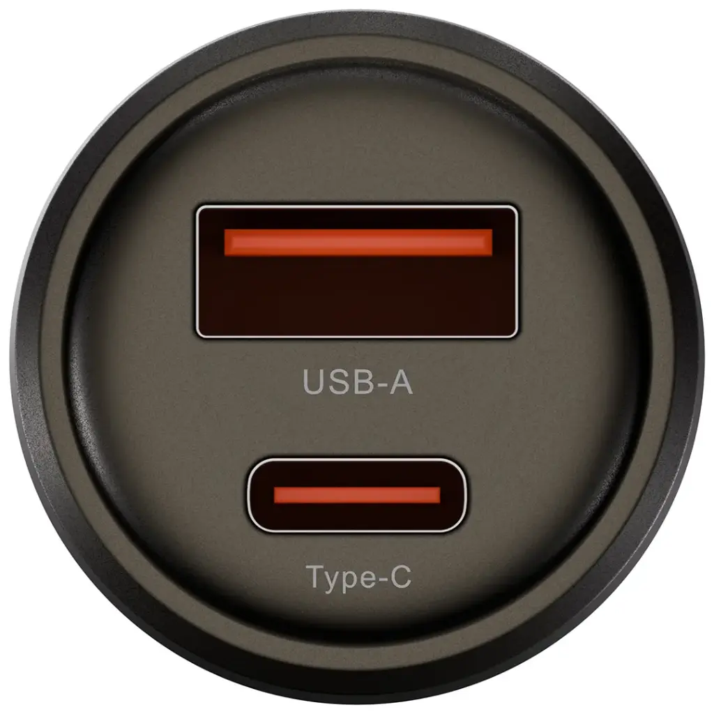 Levelo Nori Mini 60W Car Charger - Gun Grey 6.webp