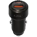 Levelo Nori Mini 60W Car Charger - Gun Grey 3.webp