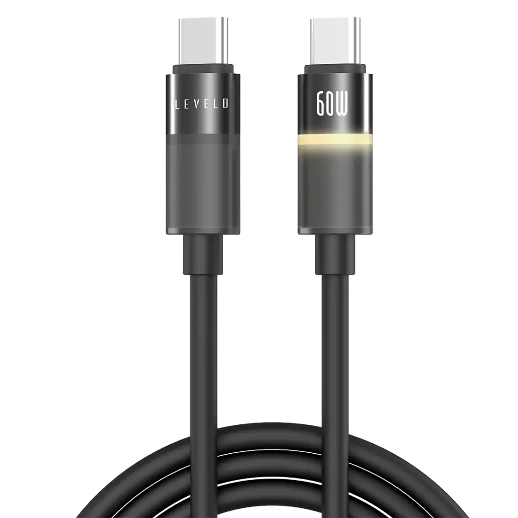 Levelo Luno Type-C to Type-C Cable 1m PD 60W3.webp