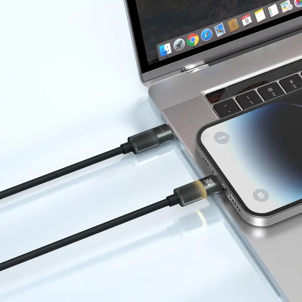 Levelo Luno Type-C to Lightning Cable 1m PD 30W2.webp