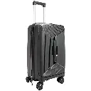 Levelo Tenax PP Unbreakable Set Of 3 Travel Luggage - Black4.webp