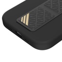 iphone 15 pro black silicone case with grip