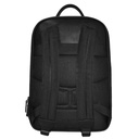 Levelo Gracia PU Leather Water Resistant Black Universal Backpack