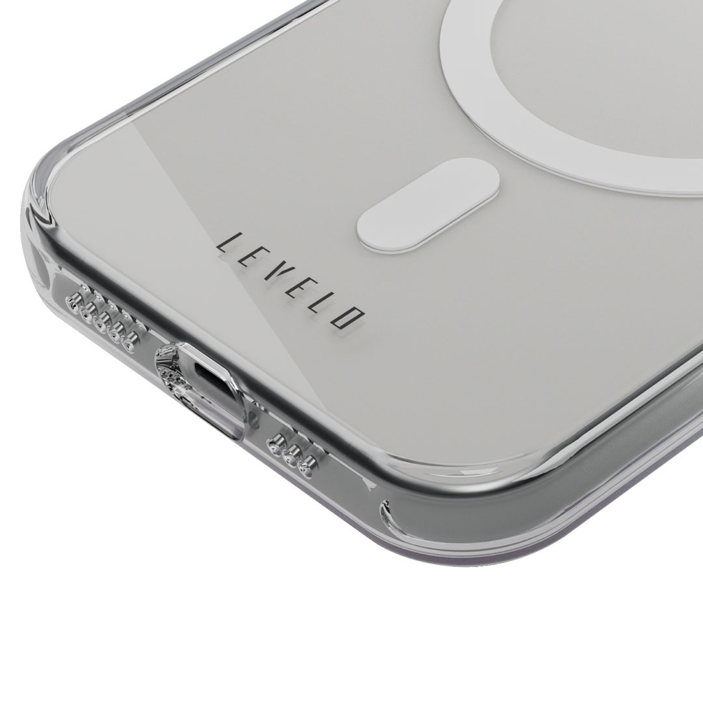 Levelo Allure 3H Anti-Scratch MagSafe Hard Case for iPhone 15 Series