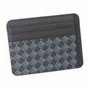 Levelo Tuxedo Monogram Leather Wallet