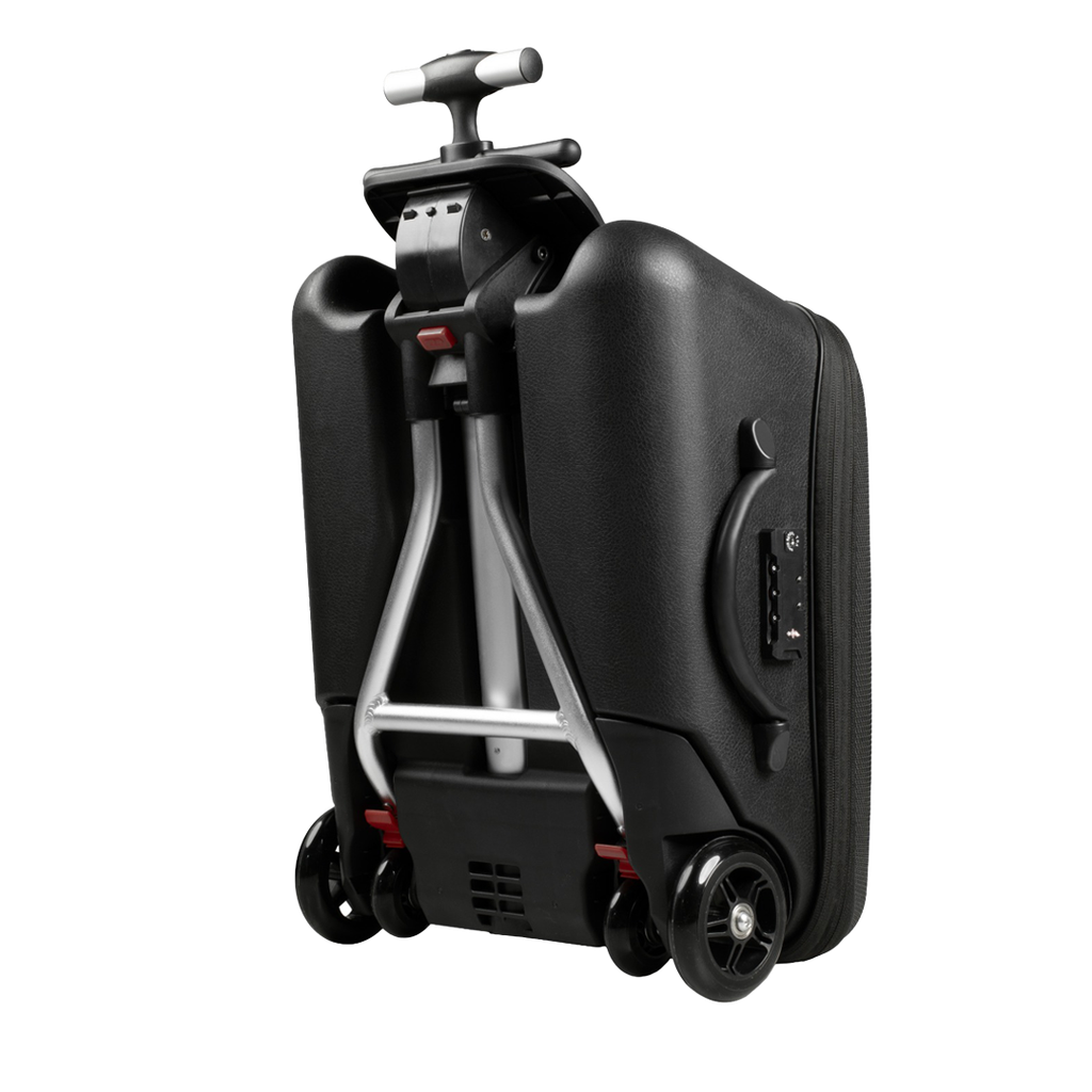 Levelo Horizon 20" Travel Luggage With Child-Seat & Trolly - Black	
