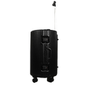 Levelo ORO 24" ABS Suitcase And Light Weight Travel Luggage - Black