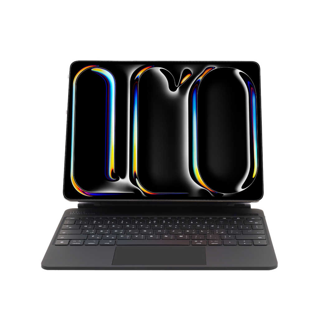 Levelo AeroBoard Saffanio Leather Wireless
Keyboard For iPad Pro 13" 2024