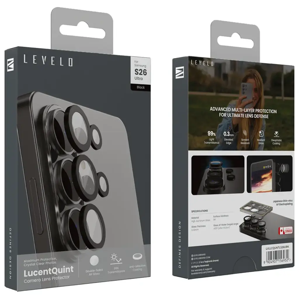 Levelo LucentQuint Camera Lens Protector for S26 Ultra3.webp