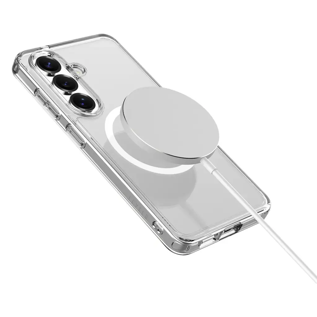 Levelo Clara MagSafe Clear Case for Samsung Series - Transparent6.webp