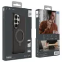 Levelo Iris Pro MagSafe Liquid Silicone Case for S26 Ultra - Black.webp