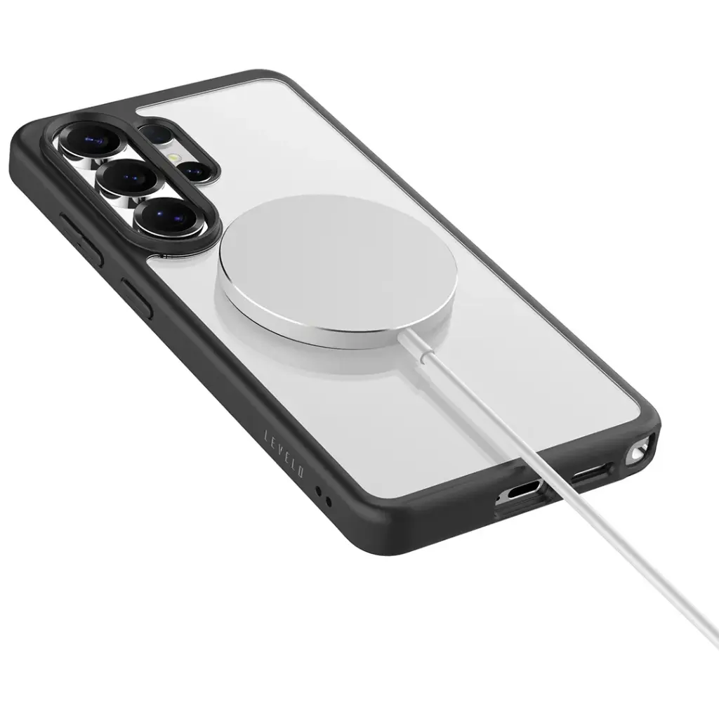 Levelo Solo MagSafe Matte Case for S26 Ultra - Black2.webp
