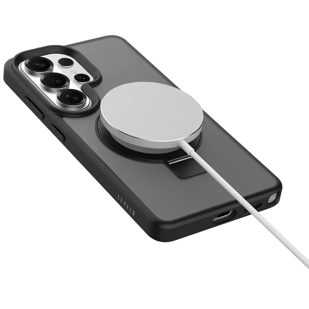 levelo Verona MagSafe Kickstand Hybrid Case for S26 Ultra6.webp