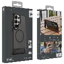 Levelo Matteo Hybrid Kickstand Case for S26 Ultra - Black4.webp