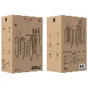 Levelo RoamQuattuor Set Of 4 PP Travel Luggage black.webp