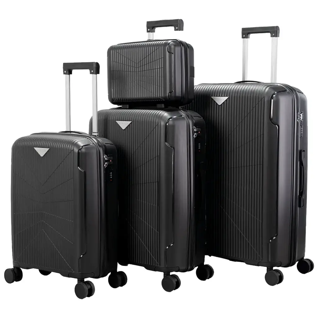 Levelo RoamQuattuor Set Of 4 PP Travel Luggage.webp