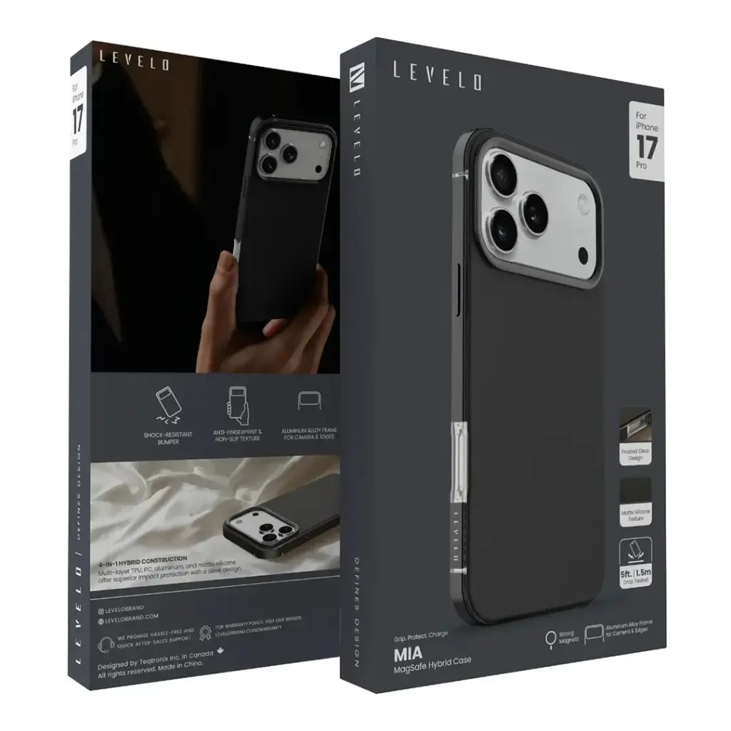 Levelo Mia MagSafe Hybrid Case for iPhone 17 Pro2.webp