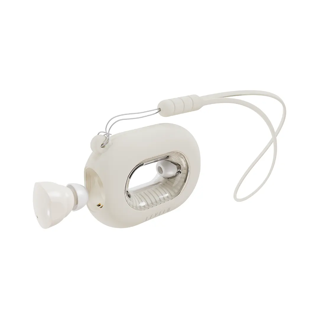 Levelo Oslobuds 250mAh Wireless Earbuds - Ivory