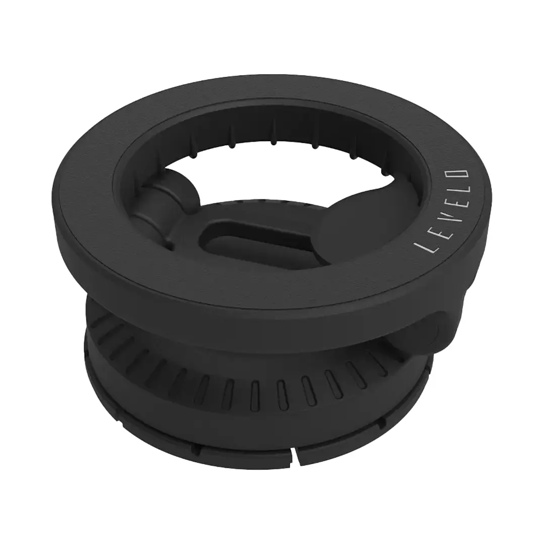 Levelo Gripton MagSafe Car Phone Holder - Onyx Black