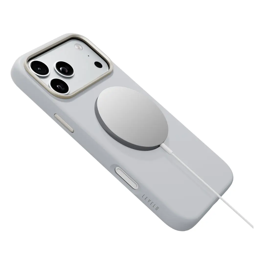 Levelo IRIS MagSafe Silicone Case for iPhone 18 Pro / Pro Max (LVLIRISM18PWH)