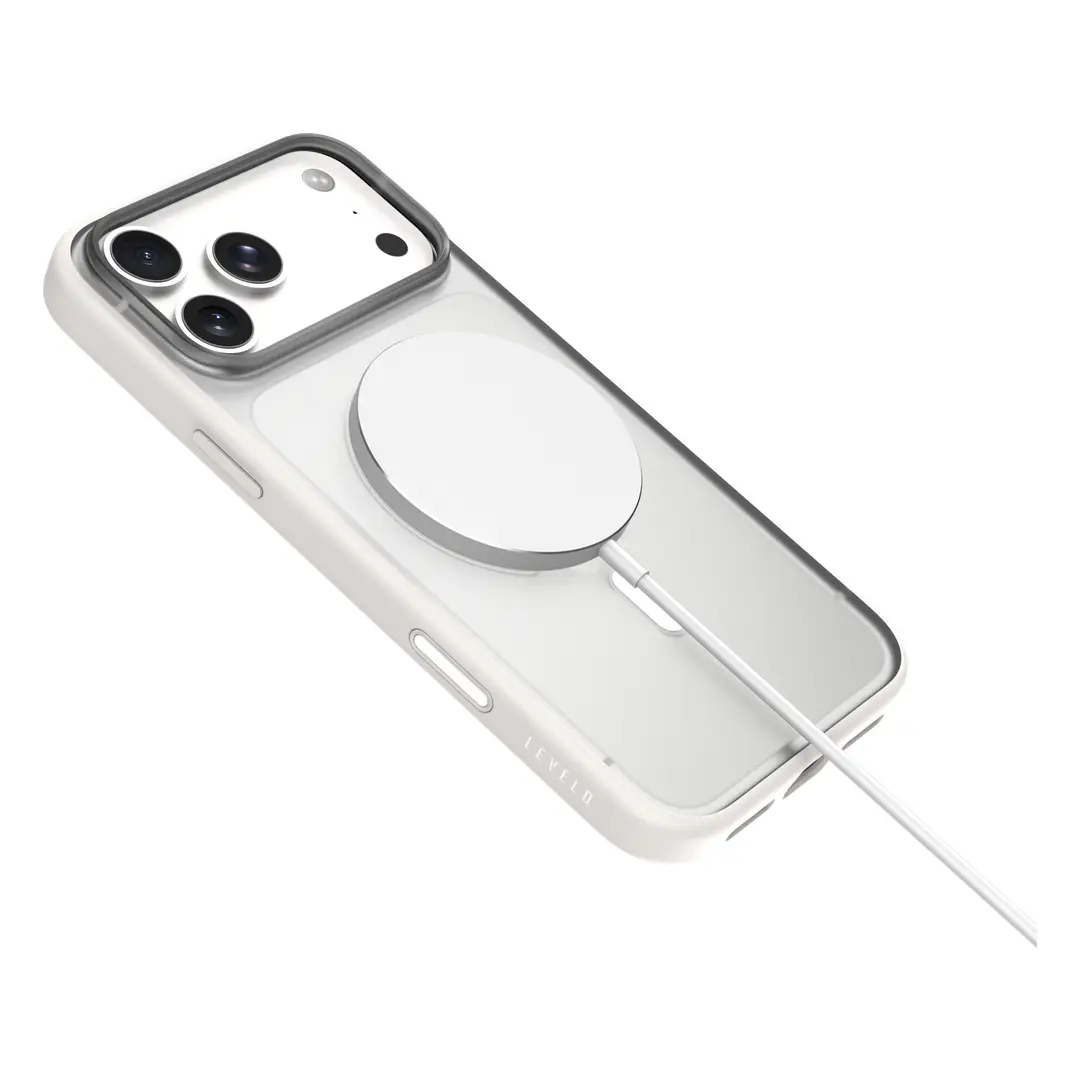 Levelo Phoenix MagSafe Matte PC Case for iPhone 18 Pro Max (LVLPHNIXMPCC18PMWH)