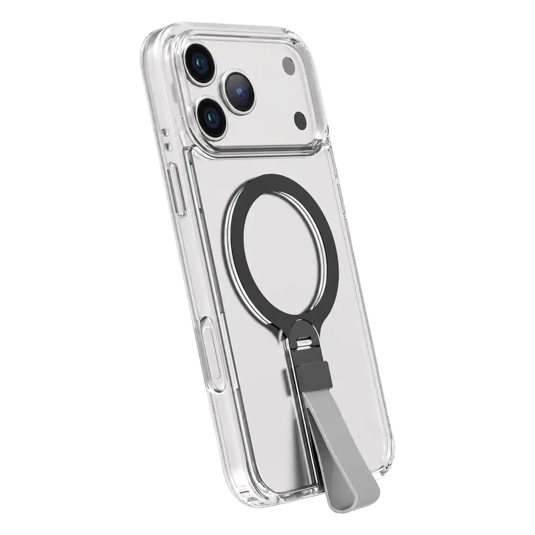 Levelo Spira MagSafe Clear Grip Case for iPhone 18 Pro/Pro Max (LVLSPRC18PSL)