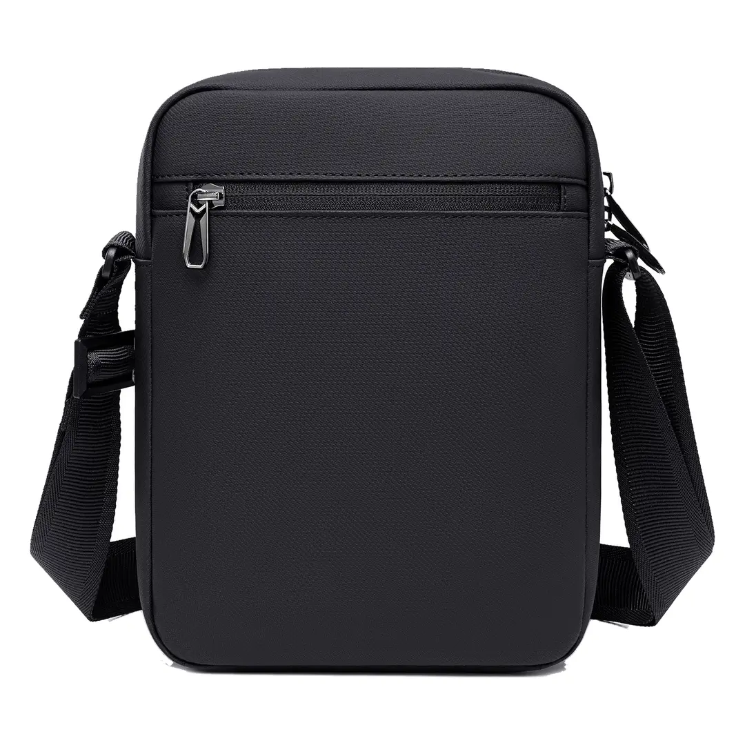 Levelo Celle Polyester Sling Bag with Adjustable Strap - Black