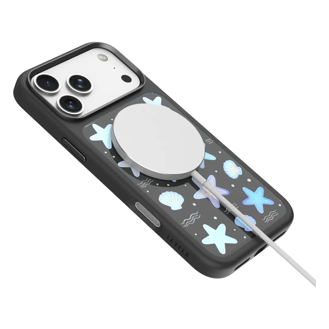 Levelo Vienna MagSafe Liquid Silicone Case for iPhone 18 Pro / Pro Max (LVLVINAMSIMLC18PBK)
