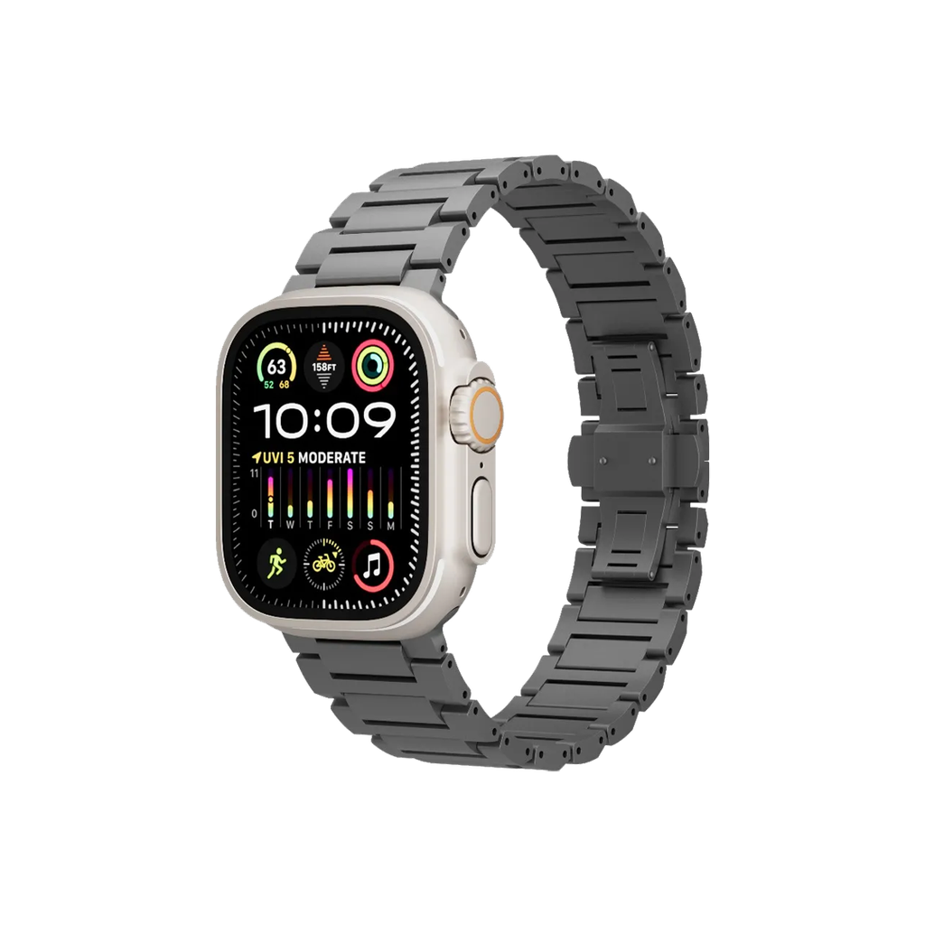 Levelo Aerio Titanium Watch Strap for Apple Watch 49/46mm 