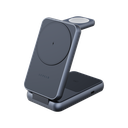 Levelo Aeris 3 in 1 Foldable Wireless Charger - Cloudy Gray