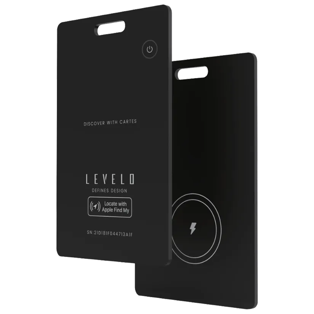 Levelo Cartes FindMy Card Tracker - Black