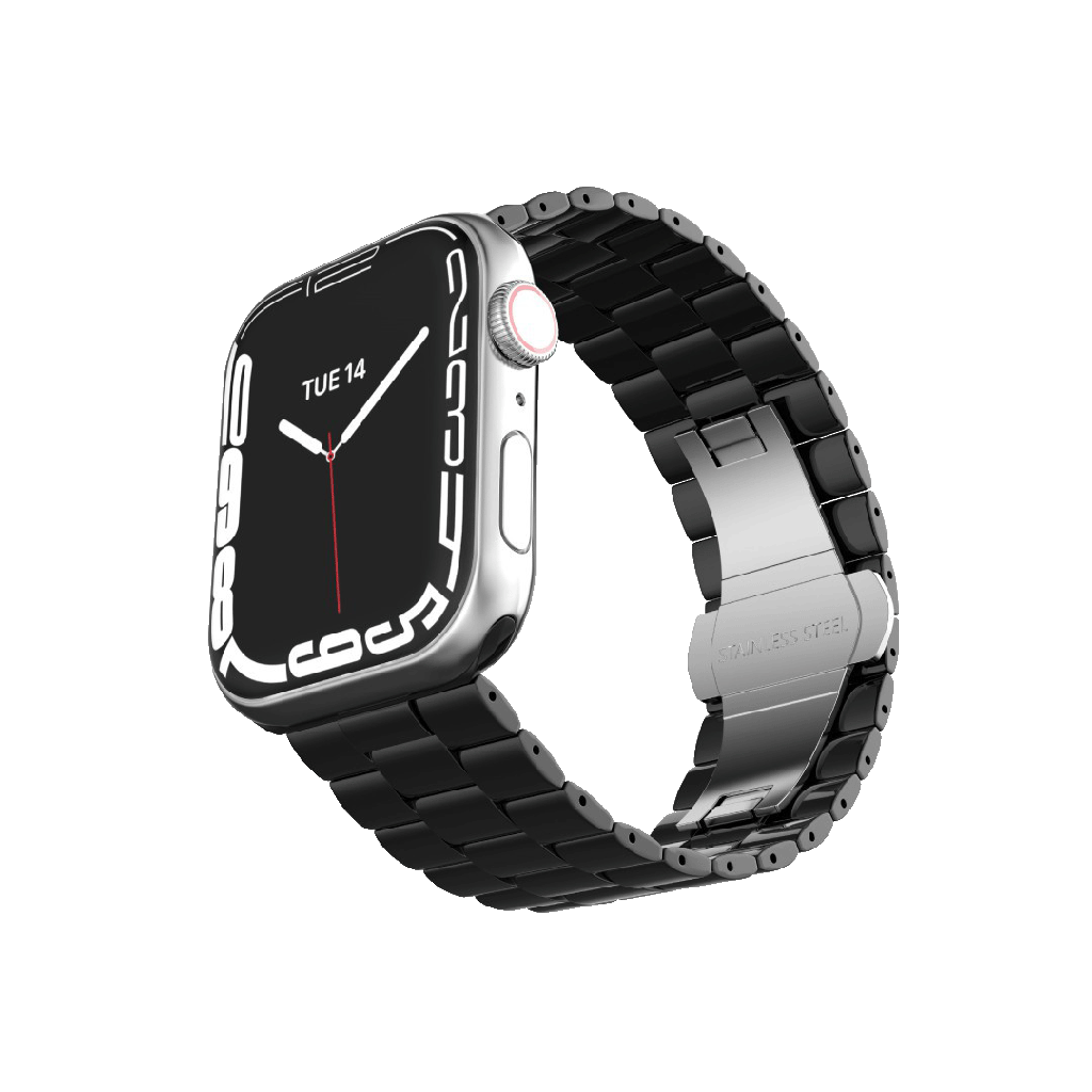 Levelo Nocturne Three Strain Ceramic Watch Strap