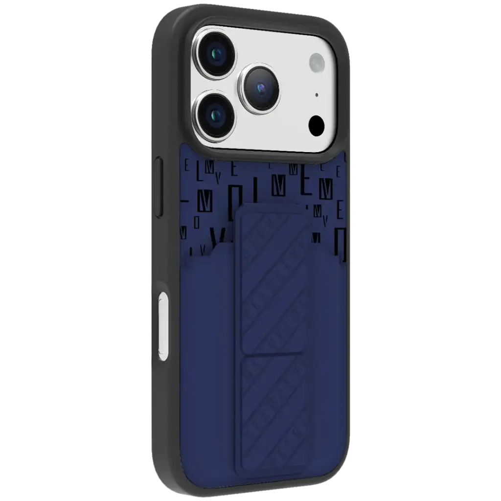 Levelo Morphix Gripstand Case With Cardholder for iPhone 17 Pro/Pro Max