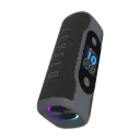 Levelo Bassbeat Portable Speaker With LED Display - Black