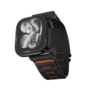 Levelo York Nylon Watch Strap - Black