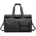 Levelo Monaco Travel Duffle Bag - Black