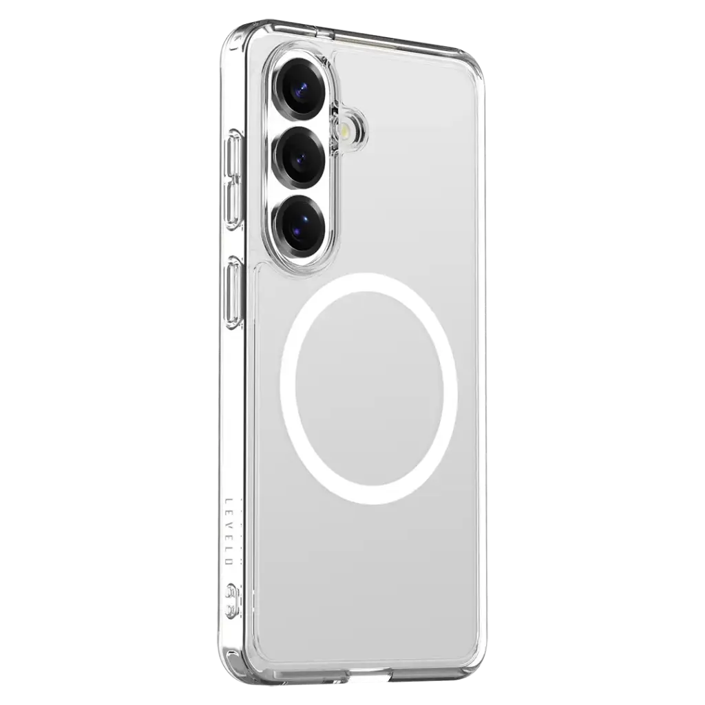 Levelo Clara MagSafe Clear Case for Samsung Series - Transparent