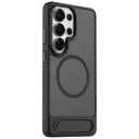 حافظة Levelo Matteo Hybrid Kickstand لـ S26 Ultra - أسود