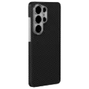 Levelo Sergei 1500D Aramid Fiber Case for S26 Ultra - Black