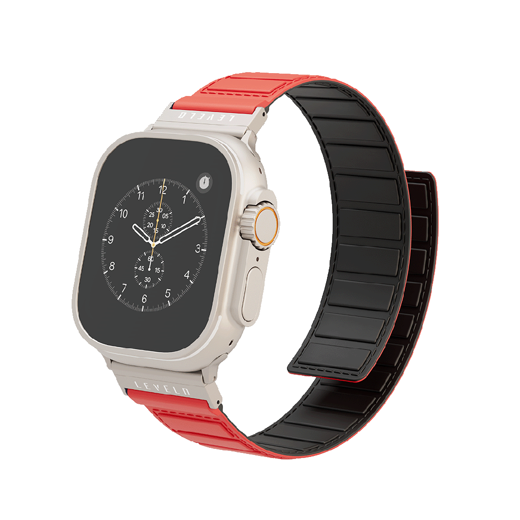 Levelo Vogue Magnetic Silicone Watch Strap