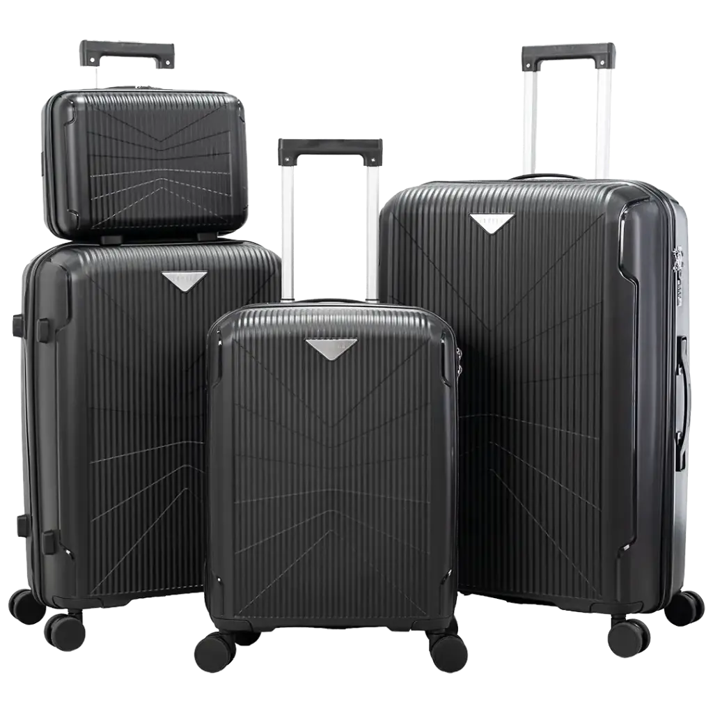 Levelo RoamQuattuor Set Of 4 PP Travel Luggage 14"/20"/24"/28"
